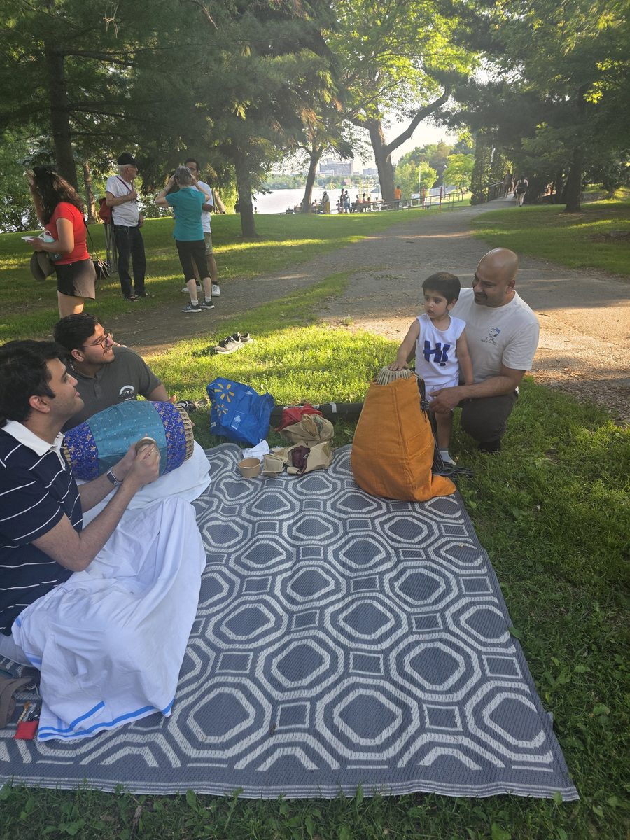 Families came together